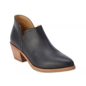 Nisolo Womens Leather Heeled Mia Ankle Booties Size 9 Black Anthropologie $228